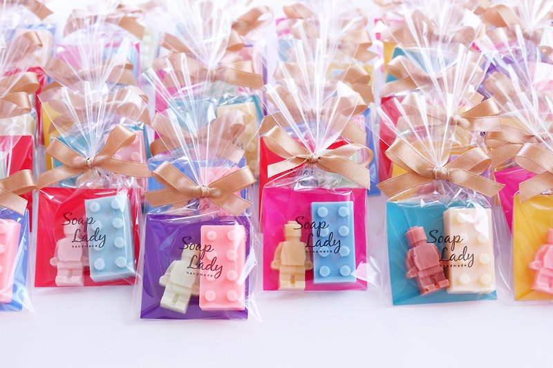One hundred mini children's handmade soap - สบู่ - วัสดุอื่นๆ หลากหลายสี