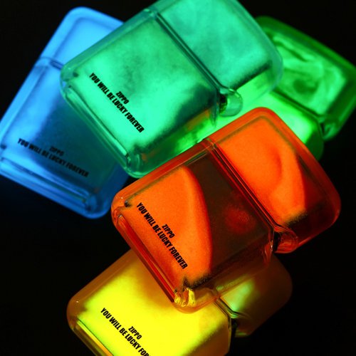 zippo枠つき蓄光砂入り暗闇で光る！しかもチューニング済みでかなりのハモり快音！