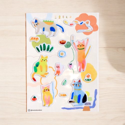 Kindergarten Mishima Bubble Stickers