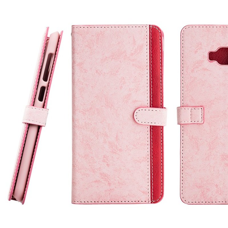 ASUS ZenFone 4 Selfie Pro (ZD552KL) Stand-up Leather Case - Powder (4716779658 - Other - Genuine Leather Pink