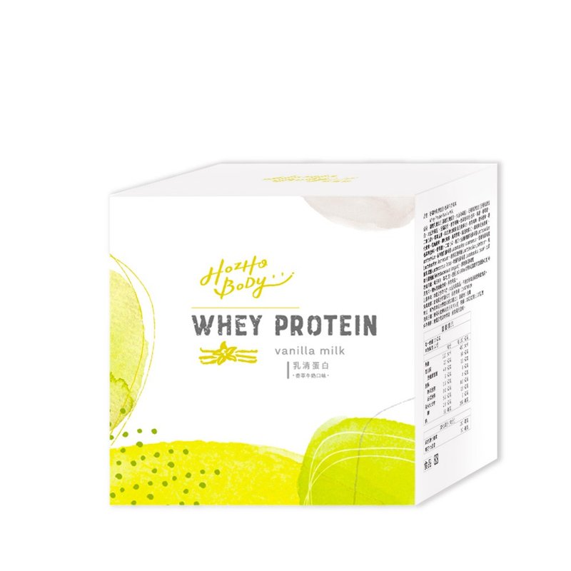 香草牛奶乳清蛋白(30g/12入)盒裝 Hozho Body 好滋好 含20g高蛋白 - 養生/保健食品/飲品 - 濃縮/萃取物 