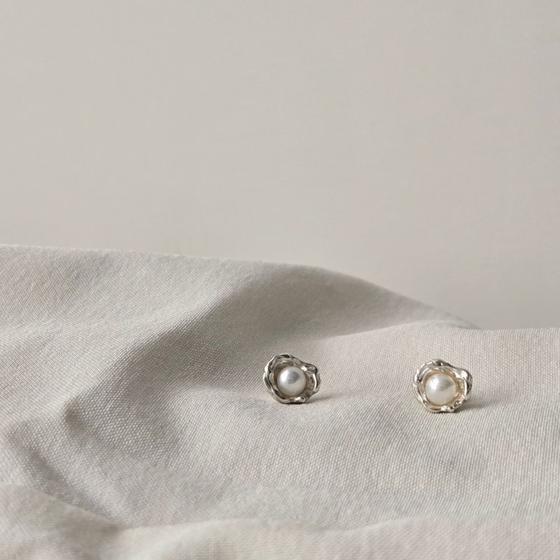 pearl earrings - Earrings & Clip-ons - Sterling Silver 