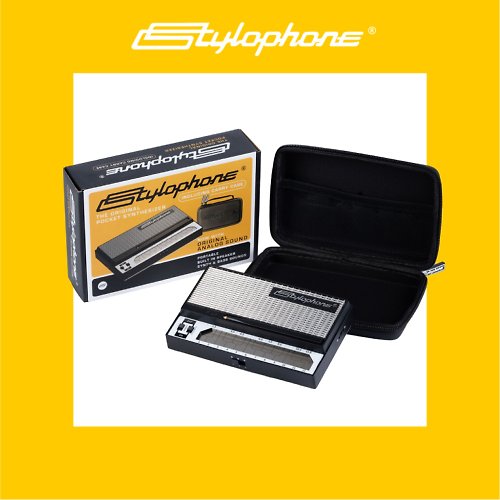 Stylophone 迷你合成器 【Stylophone】 S-1 口袋合成器 掌上型玩具樂器 攜帶盒套組