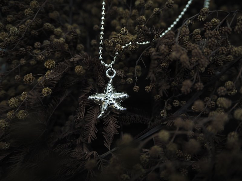 Escape Starfish-Sterling Silver Necklace - Necklaces - Sterling Silver 
