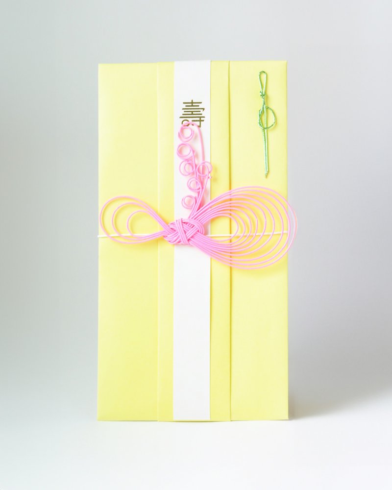 Gift envelope - ribbon - - Chinese New Year - Paper Pink