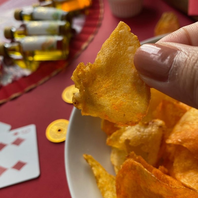 SARRIEGUI Spanish top potato chips with red pepper flavor - ขนมคบเคี้ยว - อาหารสด 