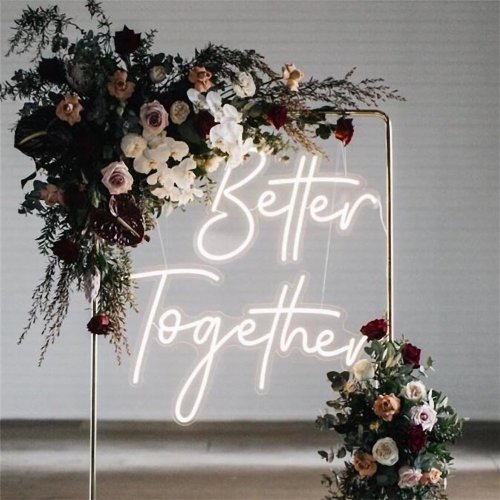 Better Together ネオンサイン結婚式の装飾ナイトライト LED ネオン