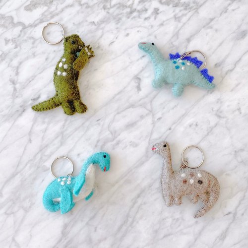 オーダ品　羊毛フェルト キーホルダーセット 羊毛フェルトキーホルダー ハンドメイド 犬 トイプードル