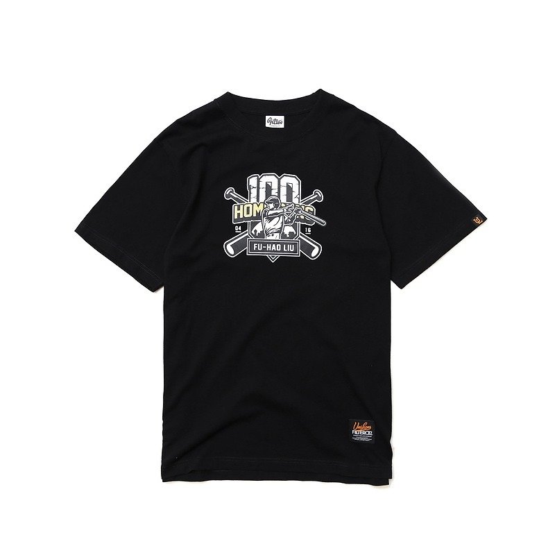 UNILIONS X Filter017 Liu Fu Hao (JAX) limited edition commemoration of TEE - Men's T-Shirts & Tops - Cotton & Hemp Black