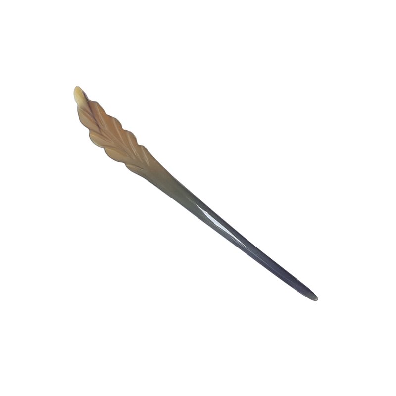 Elegant Handmade Hair Stick Japanese-Style Design, Unique & Perfect Stylish - 髮圈/髮夾 - 環保材質 咖啡色