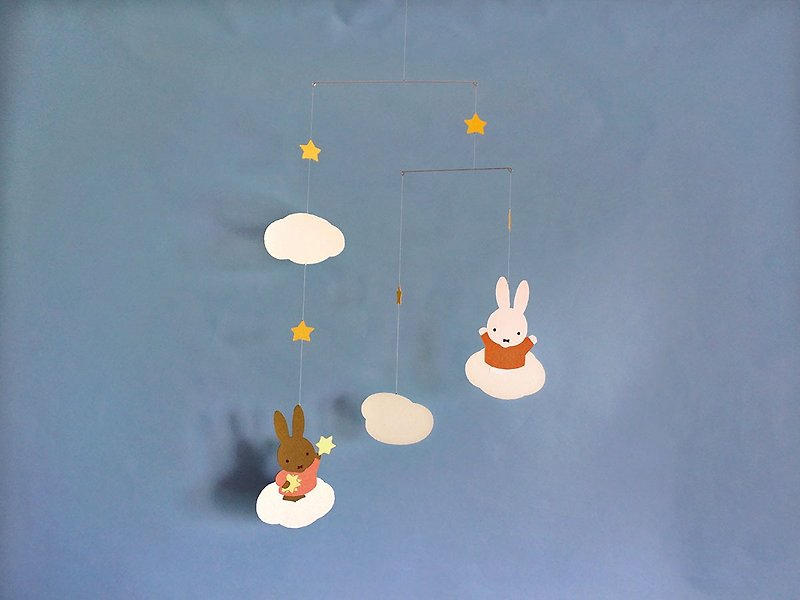 Pinkoi×miffy mobile-Playing with stars- - Other - Paper Multicolor