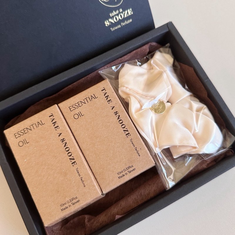 Me time Relaxing Essential Oil Rollerball Duo Gift Box - Take a Snooze - น้ำหอม - น้ำมันหอม สีส้ม