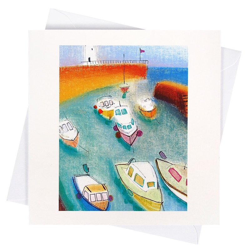 Art Gallery-Childhood Nostalgia-Ship【Hallmark-Card Multi-purpose】 - Cards & Postcards - Paper Blue