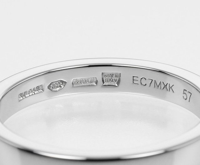 新品同様品 BVLGARI ブルガリ リング ☆ 16.5号 (57) B.zero1 ビーゼロワン セーブザチルドレン SV925 指輪 □5L6A ブルガリ 指輪 16号の通販