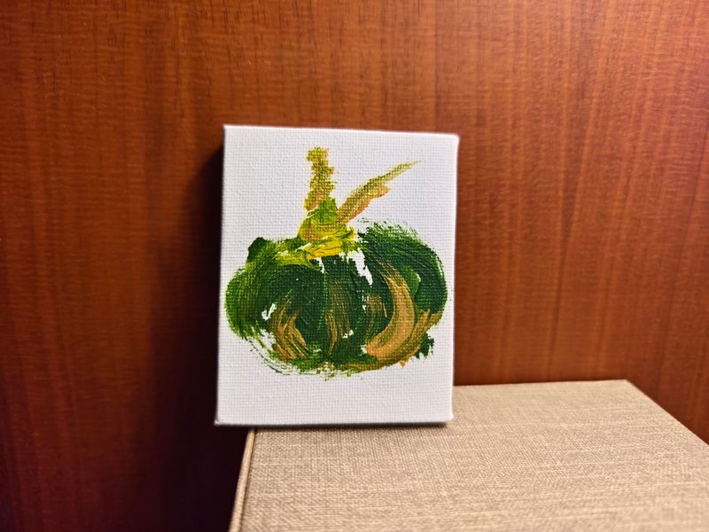 金瓜栗/迷你掛畫/壓克力水彩畫/無框畫/裝飾畫 - 海報/掛畫/掛布 - 棉．麻 