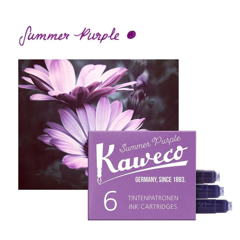 German KAWECO European water card ink tube summer purple - น้ำหมึก - สี สีม่วง