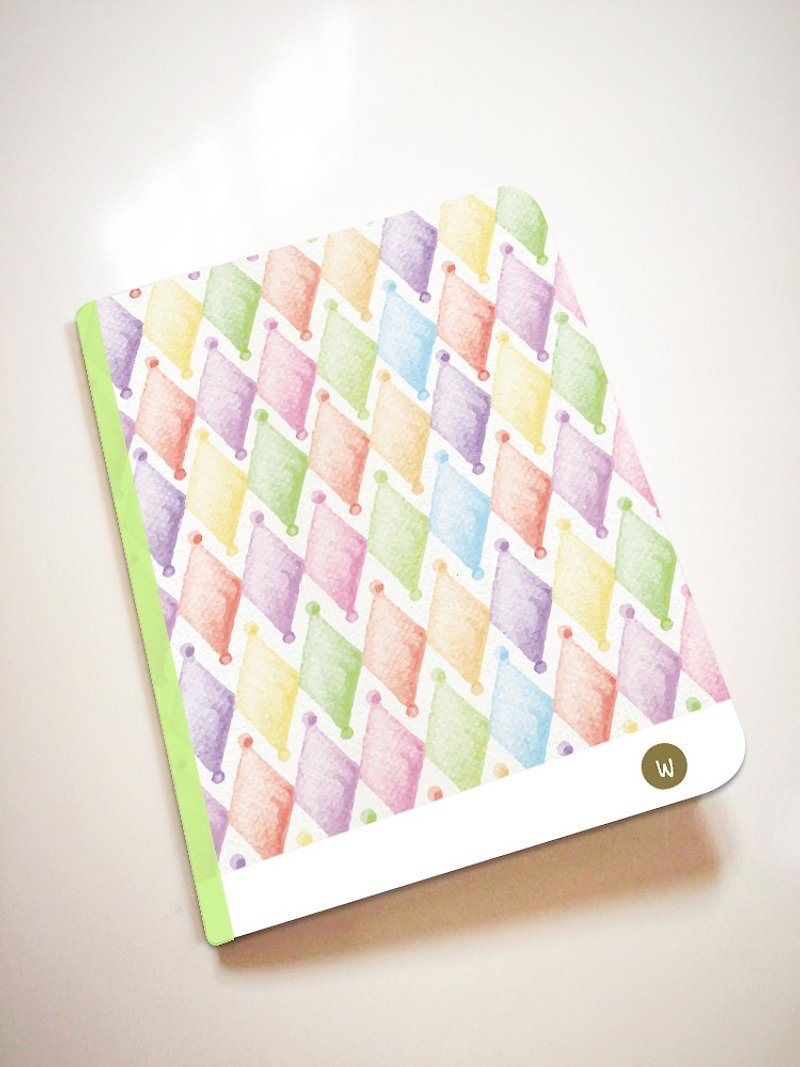 ☆ ° Rococo Strawberries WELKIN Handle ° ☆ Beautiful Life Chi _ Portable Records _ Rainbow Geometry Handbook / Notebook / Handbook / Diary - - Notebooks & Journals - Paper 