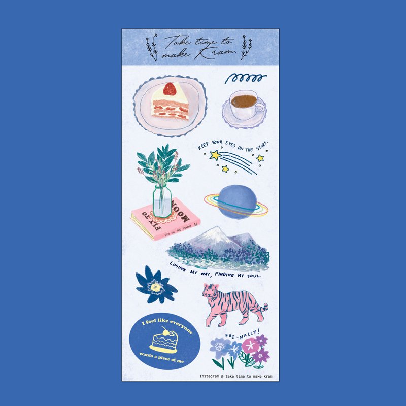 Fri-nally! stickers - 貼紙 - 紙 多色