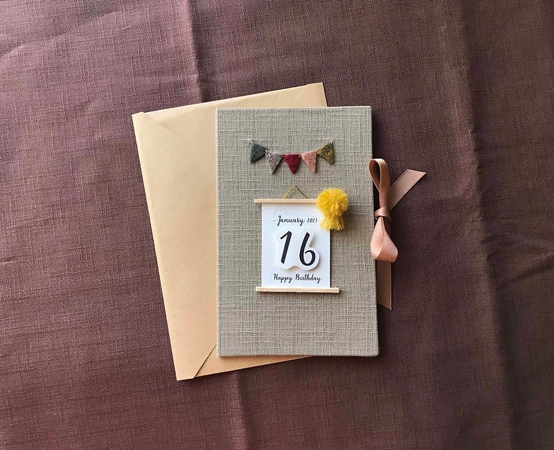 Blessings dedicated to you | Handmade cards | Birthday cards Handmade cards - การ์ด/โปสการ์ด - วัสดุอื่นๆ หลากหลายสี