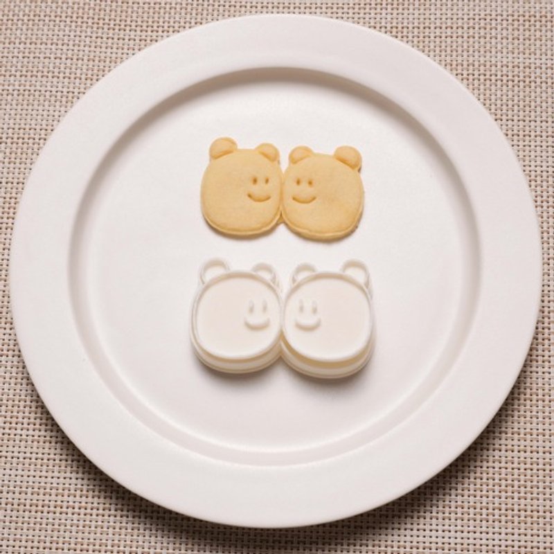 Good friend bear (cookie cutter, cookie type) - เครื่องครัว - ไม้ 