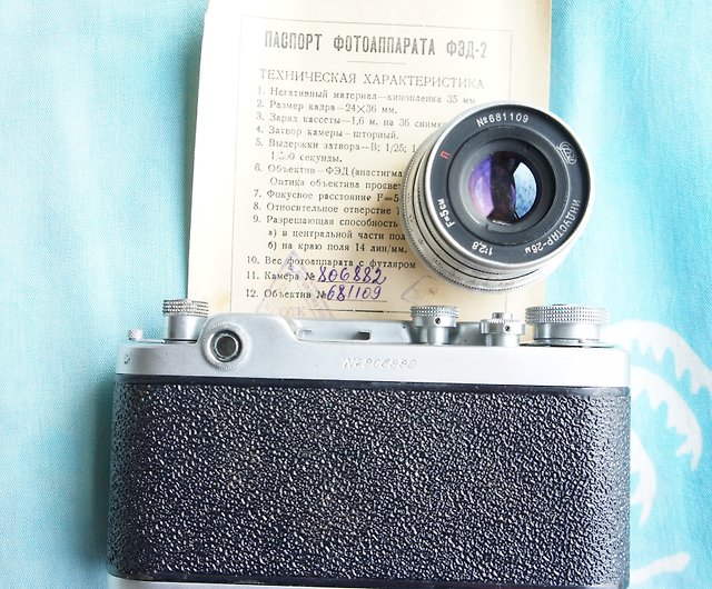 FED-2 SOVIET LEICA COPY FOR YOUR COLLECTION! - ショップ
