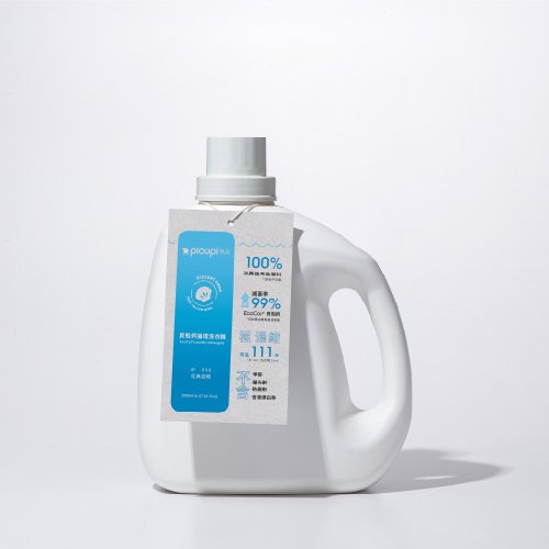 picupi挑品 環保潔淨館 貝殼鈣迴圈洗衣精/天然甜橙/2000ml