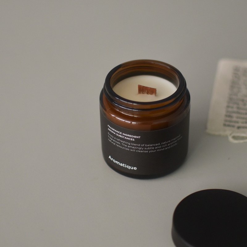 /fragrance/textured container candle - น้ำหอม - แก้ว สีนำ้ตาล