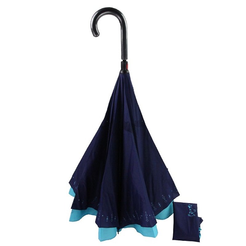 / Puputraga /逆傘の活力 - 傘・雨具 - 防水素材 ブルー