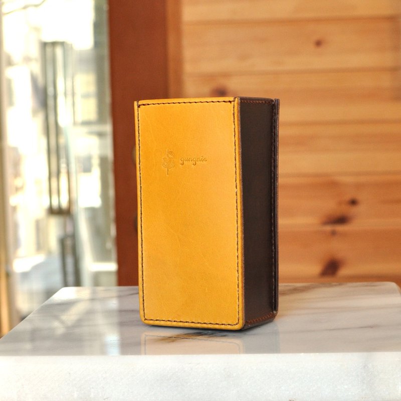 Leather eyeglass stand No.3 Buttero - Storage - Genuine Leather Multicolor