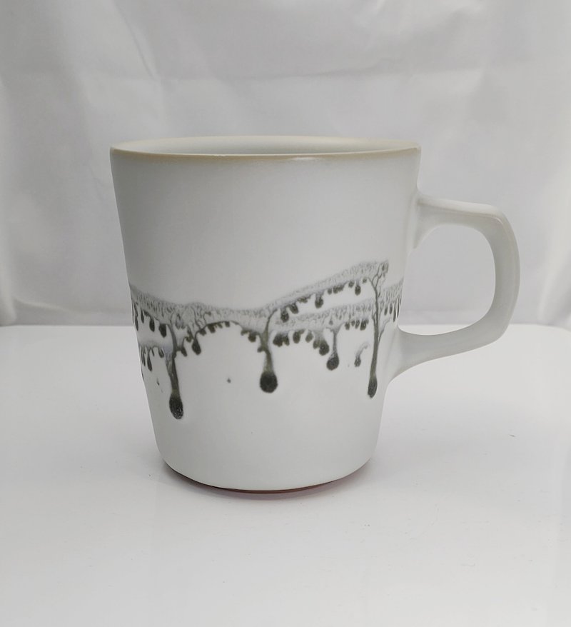 Hand-made Ru kiln mug - Yingge ceramic artist Li Minrui - แก้วมัค/แก้วกาแฟ - ดินเผา 