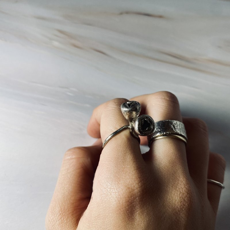 植造_果實戒指 - 戒指 - 銀 銀色