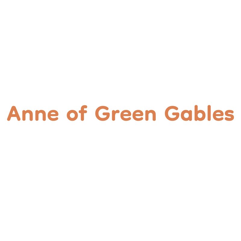 Anne of Green Gables (빨간머리 앤) set pack - 貼紙 - 紙 