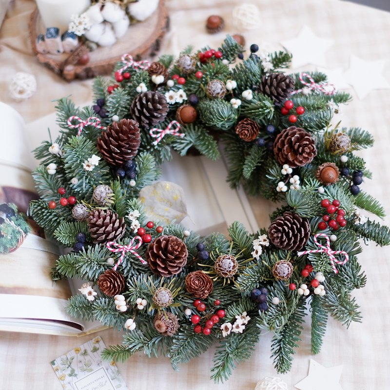 To be continued | Handmade Floral Course - Nobelson Christmas Wreath DIY Christmas Decoration - อื่นๆ - พืช/ดอกไม้ 