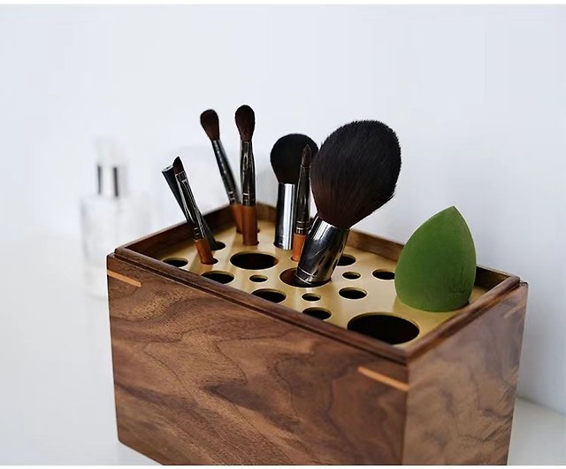 cosmetic brush storage box/Eyebrow Pencil Eyeliner box/dressing makeup  brush box - Shop mzdesign Storage - Pinkoi