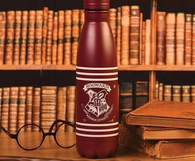 Harry Potter Hogwarts Crest Water Bottle With Stickers