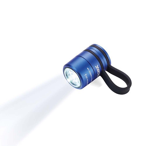 TROIKA 【客製化禮物】夾式ECO磁鐵磁吸安全警示燈(藍)