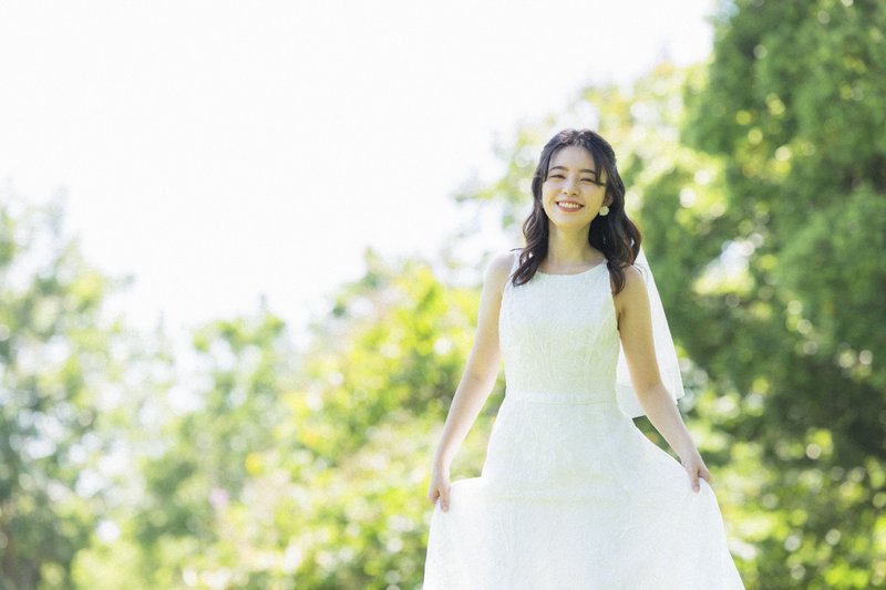 sleeveless flower and vine dress - One Piece Dresses - Other Materials White