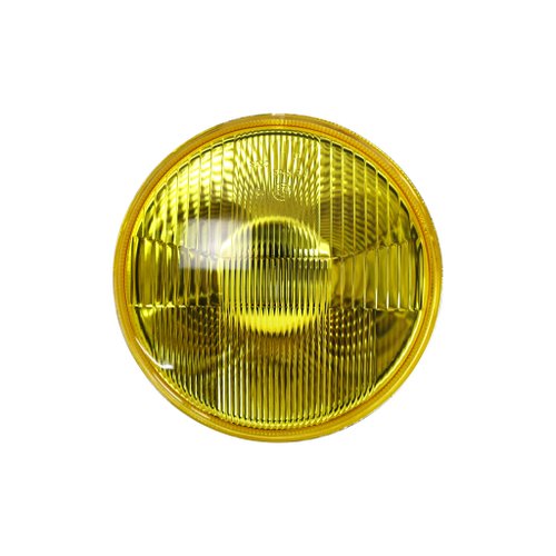 SEic單車工廠 UD 復古頭燈黃色玻璃燈罩 / 件