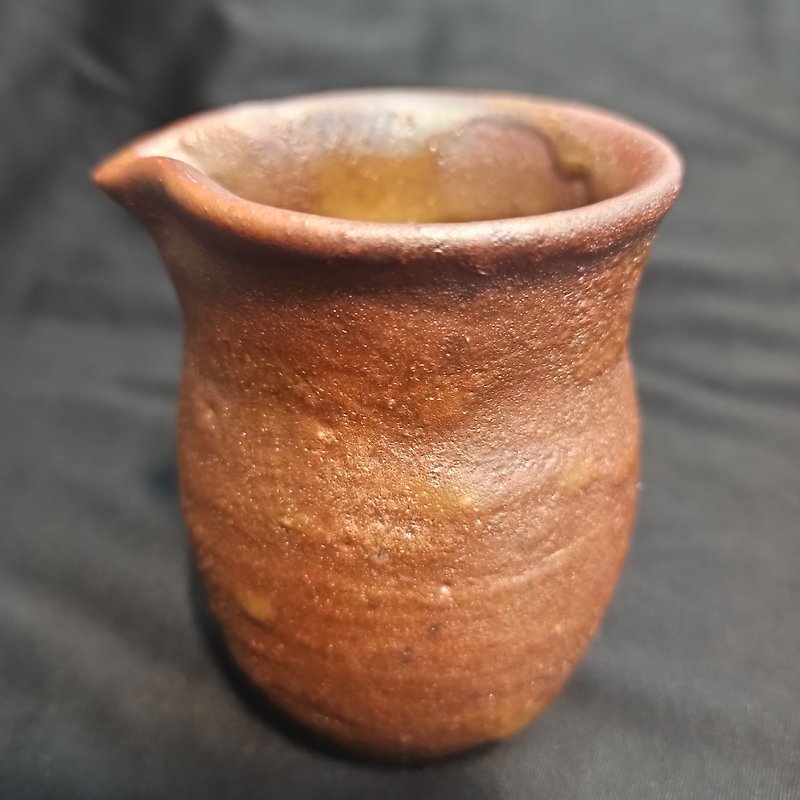 Firewood-fired Shino glaze tea Umami cup even cup - ถ้วย - ดินเผา หลากหลายสี