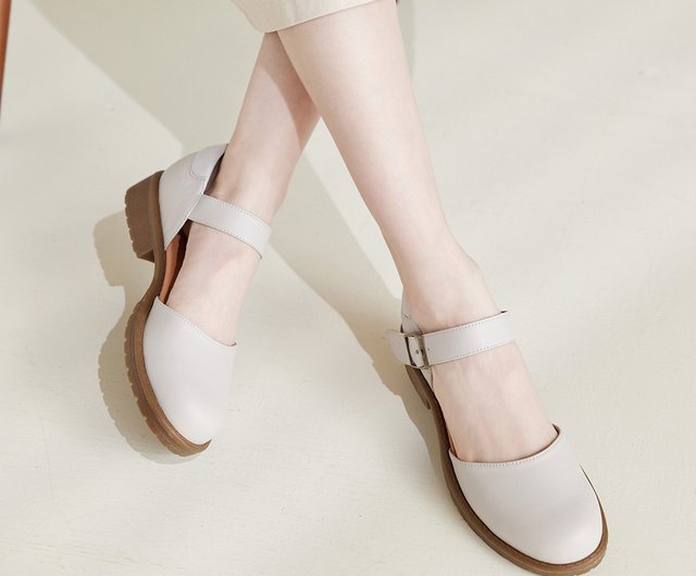 もう靴擦れしない 気軽に履ける!美脚オルセー・パンプス - ショップ Bonjourshoes ストラップサンダル - Pinkoi