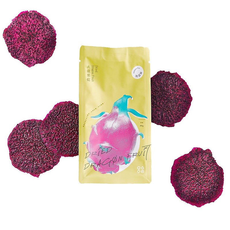 【Sunnygogo】 Dried Dragon Fruit Additive-Free - ผลไม้อบแห้ง - วัสดุอื่นๆ 