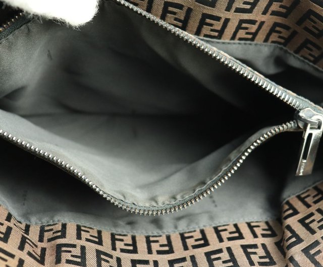 FENDI フェンディ FF スモール トートバッグ 関税送料無料 フェンディ キャンバス FF トートバッグ - 01431 - ショップ