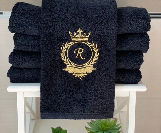 Custom discount embroidered towels