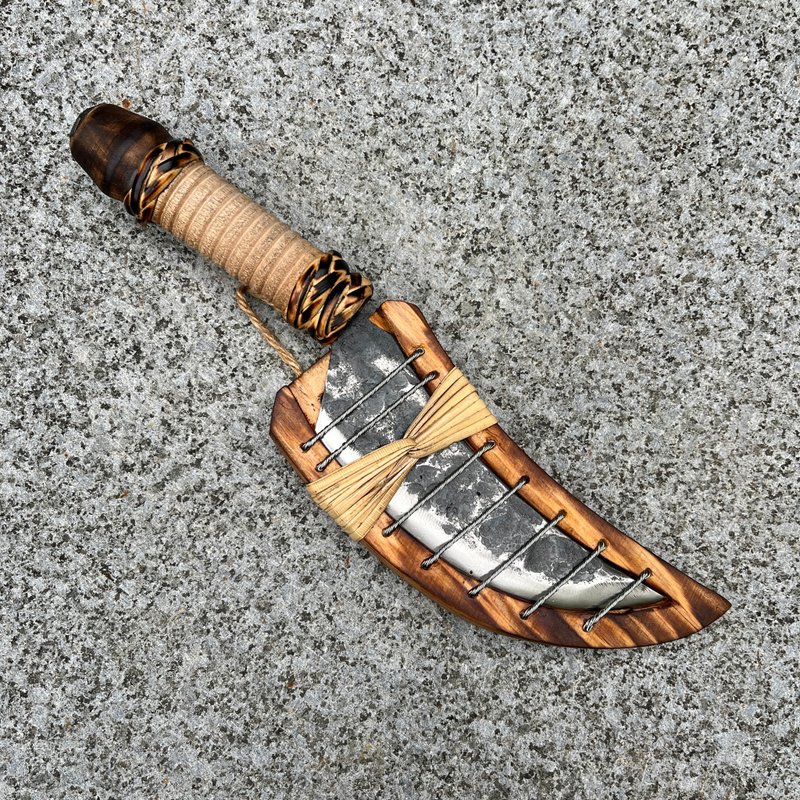 SK5 日本高碳鋼  獵刀 - 擺飾/家飾品 - 木頭 咖啡色