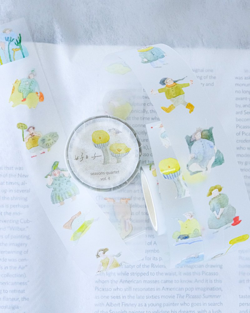 好日子 vol.4 - PET 紙膠帶 | 3cm x 5m - 貼紙 - 紙 