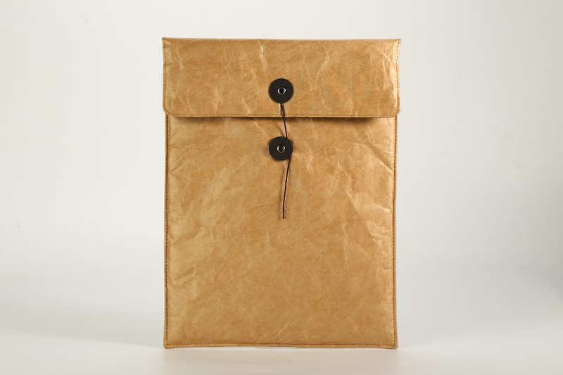Paper Bamboo Changle Envelope Storage Bag (Large) - กระเป๋าแล็ปท็อป - กระดาษ สีส้ม