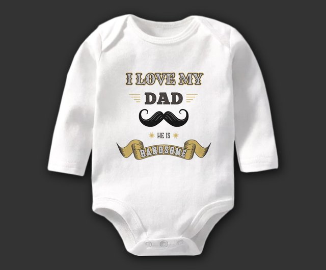 I love my dad best sale baby clothes