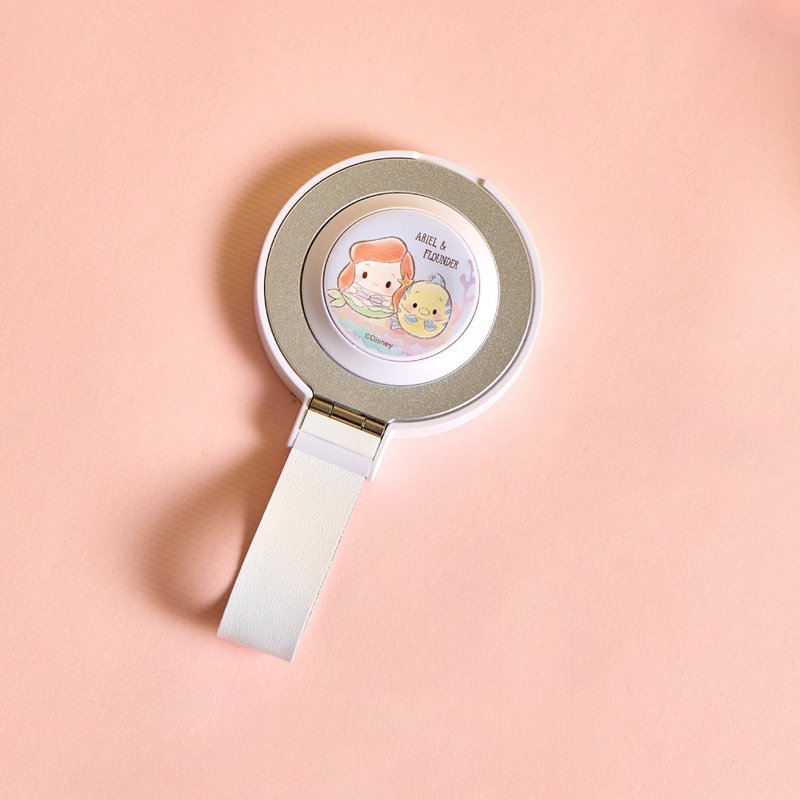 Disney Ufufy-小美人魚愛麗兒款15W二合一磁吸支架無線充電器 - 無線充電器 - 塑膠 多色