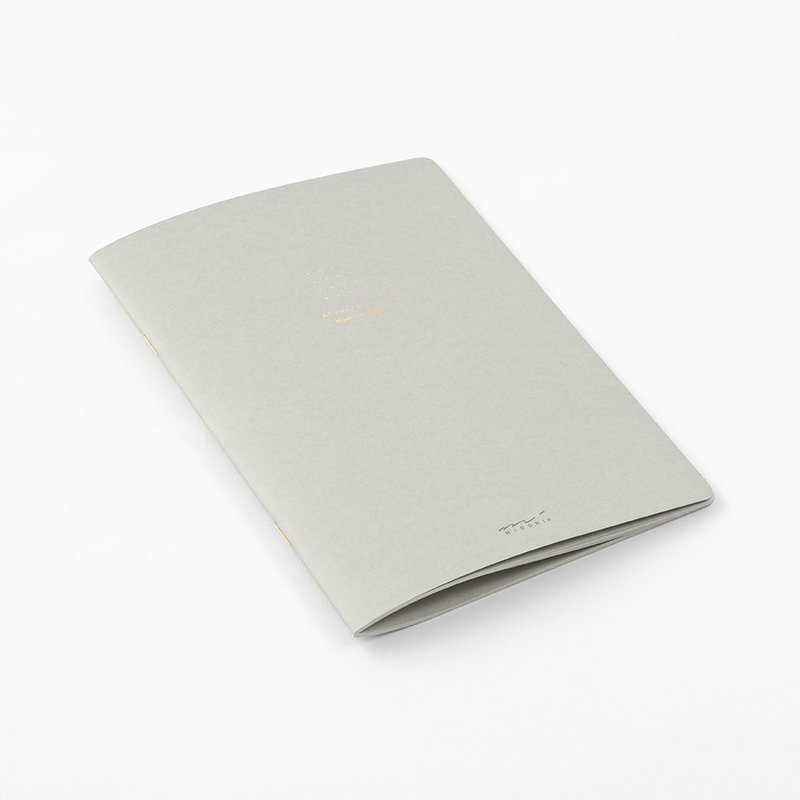 MIDORI dot color notebook A5 gray - Notebooks & Journals - Paper Gray