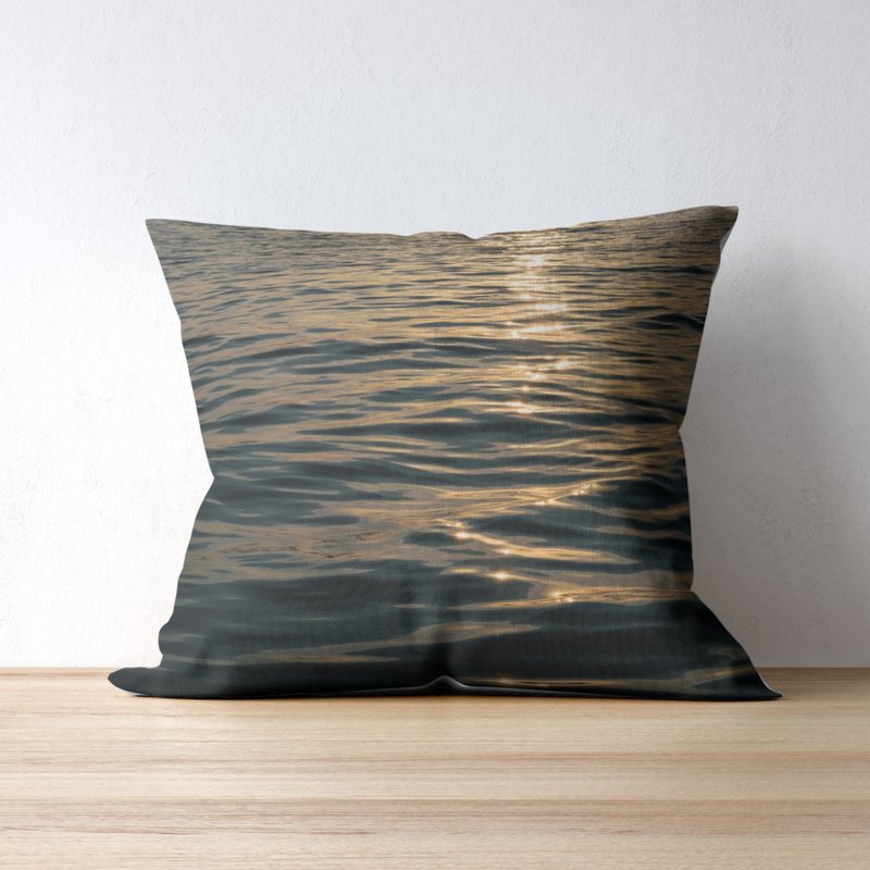 Sparkling Sea Cushion Cover - gussurï - Pillows & Cushions - Polyester Multicolor